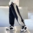 thumbnail image 2 of RUTAYY Toddler Boys Sweatpants Athletic Workout Kids Clothes Boys Joggers With Zipper Pocket And Drawstring Trouser Cute Infants Pants, 2 of 8