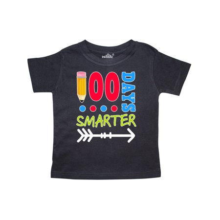 

Inktastic 100 Days Smarter with Arrow Gift Toddler Boy Girl T-Shirt