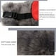 thumbnail image 4 of Gorro de cazador con orejeras para hombre y mujer, cálido y resistente al viento, para esquí, caza, piel sintética, para nieve, color negro., 4 of 7