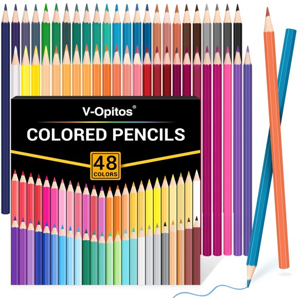 Set de 48 lápices de colores V-Opitos, preafilados