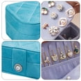 thumbnail image 4 of Travel Jewelry Box Organizer, Travel Jewelry Case, Mini Jewelry Travel Case, Small Jewelry Box Travel, Jewelry Travel Box, 16.5*11.5*5.5cm - blue, 4 of 5