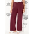 thumbnail image 2 of Catherines Women's Plus Size Suprema Wide Leg Pant, 2 of 6