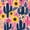 Color 1, variant on Peel and Stick Wallpaper Cactus Southwestern Geometric Tribal Navy Rust Desert Wall Mural 23.6in x 9.8ft Self Adhesive Removable Wall Paper Renter Friendly Wallpaper for Nursery Bedroom Cabinets