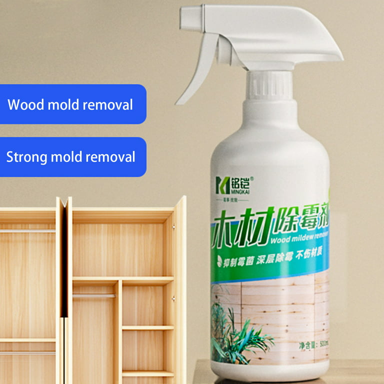 Rkzdsr Mold and Mildew Cleaner Daily No Bleach No Scrub Cleaning Spray for Bedroom Living Room Kitchen Bathroom House Cleaner Safe for Use on Wood and