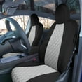 thumbnail image 3 of For 2020-2024 Tesla Model Y FH Group Waterproof Neoprene Custom Fit Made Car Seat Covers - Full Set Gray, 3 of 10