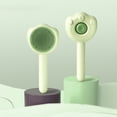 thumbnail image 4 of Peine depilatorio para mascotas | Empuñadura ergonómica | Diseño en forma de pata | Haga clic en la función de depilación | Fácil de limpiar | Plástico duradero | Amarillo o verde | Tamaño: 7,2 x, 4 of 6