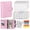 Pink, variant on Money Saving Binder, Savings Challenges Book with Zipper envelopes for Cash Envelopes, A6 Saving Money Binder, Budget Planner for Managing Budgets and Saving Money (Purple)