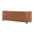 thumbnail image 5 of NPD Furniture Wendy 17.5" Faux Leather Storage Bench in Vintage Cider, 5 of 16