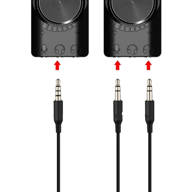 Acheter Vention – carte son externe USB, 3.5mm, adaptateur pour écouteurs,  carte Audio Aux pour Microphone, haut-parleur, ordinateur PUBG