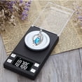 thumbnail image 3 of High Precision Milligram Scale, Stainless Steel Platform, Calibration Weight, Portable Scale with Flip Cover Protection for Versatile Weighing, 3 of 5