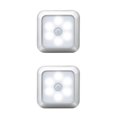 thumbnail image 3 of Matsuzay Sensor de luz nocturna Lámpara de noche de inducción humana con luz LED para hotel en casa, luz blanca redonda con carcasa blanca Type3 NO3, 3 of 6