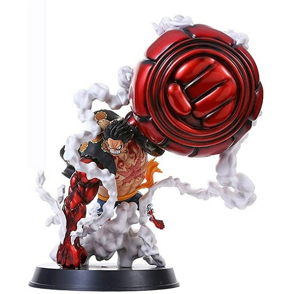 Luffy Figure, Anime Figure Monkey D Luffy Gear 4 Figure, Anime Statue Doll Sculpture Figure Realistic Anime Character Model Ornament