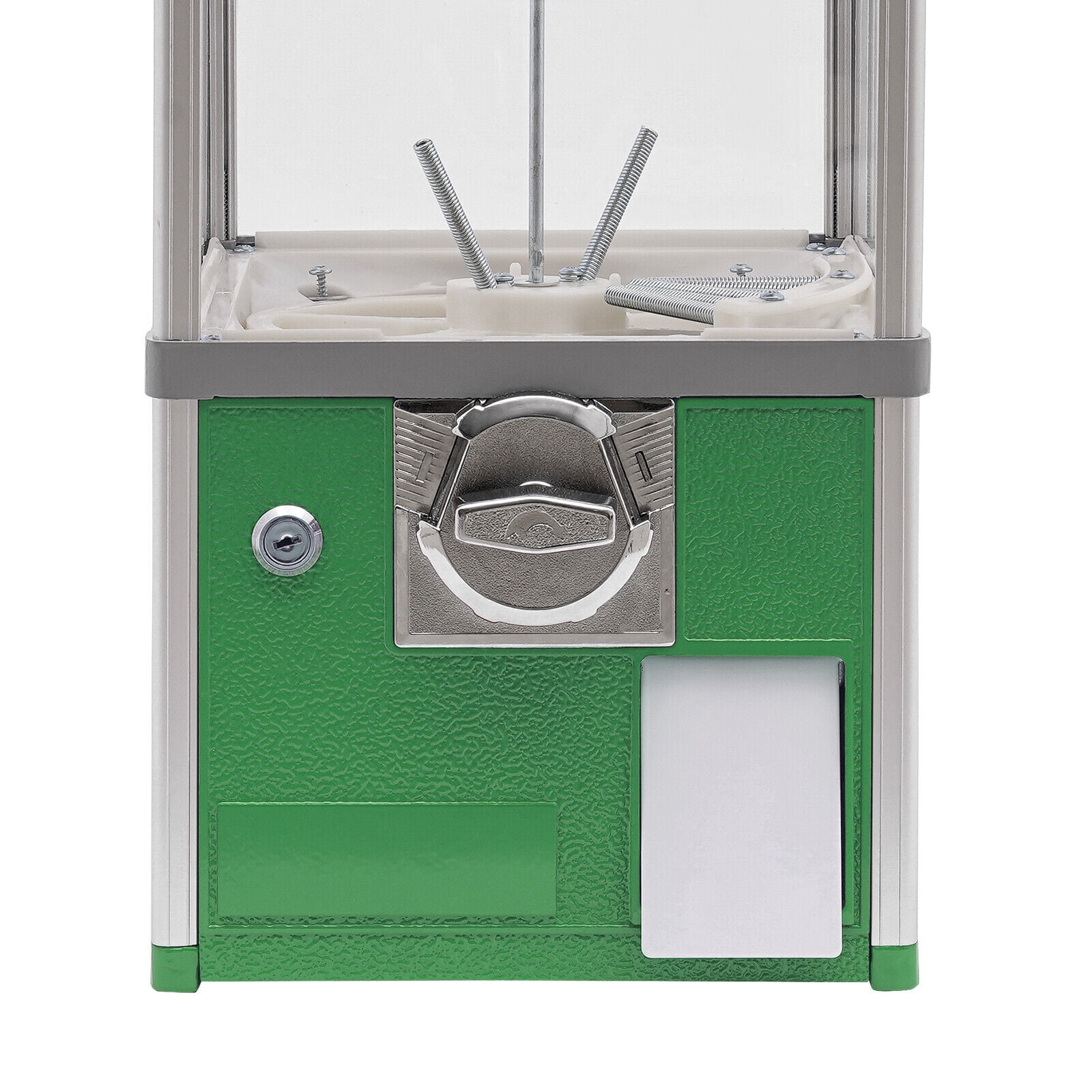 Miumaeov Commercial Vending Machine 25 Cents for 27-45mm Round Candy Capsule Toys 250-1000 Capacity Gumball Bank Dispenser
