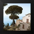thumbnail image 2 of Blaustein, Alan 12x12 Black Modern Framed Museum Art Print Titled - Amalfi Coastal Villas, 2 of 5
