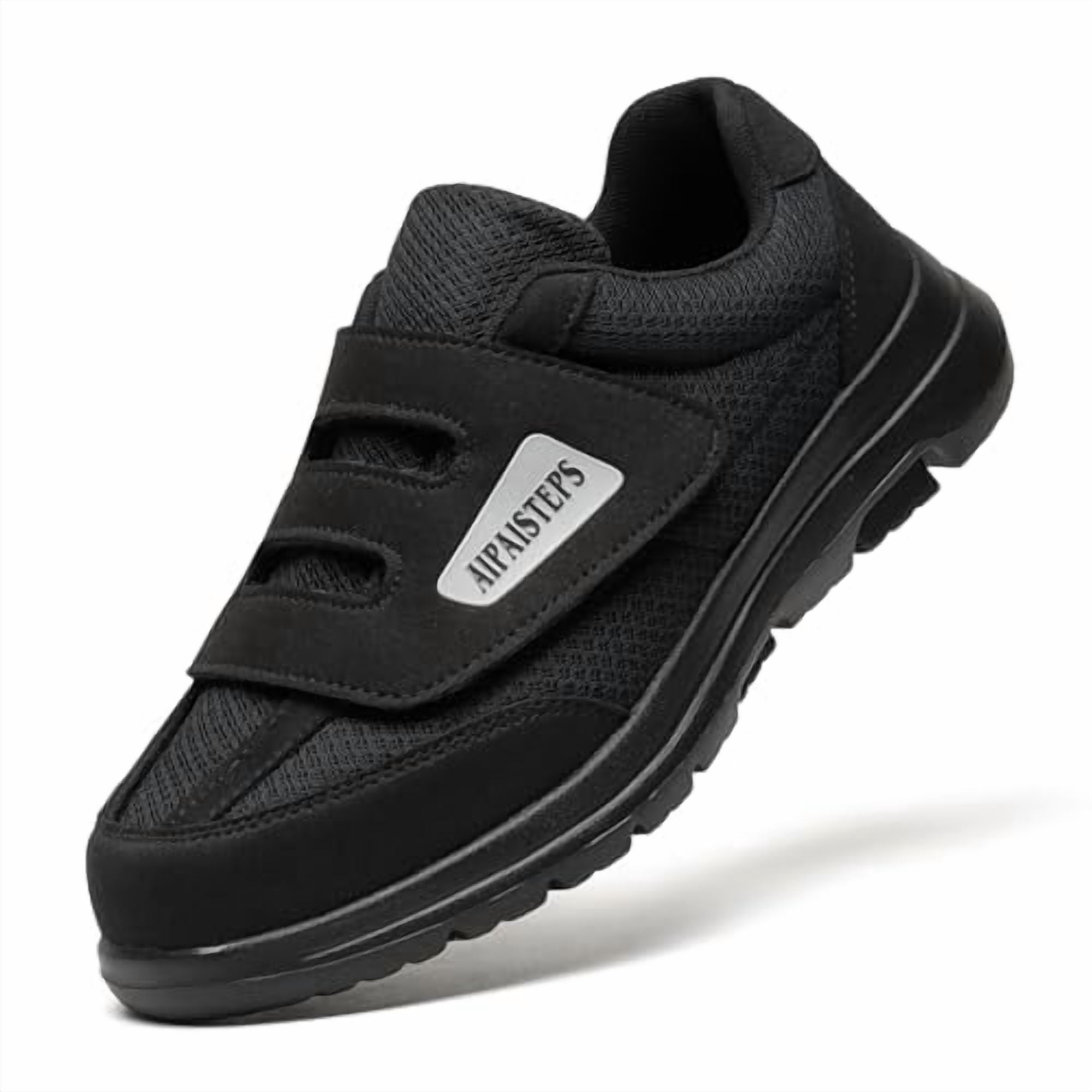 AIPAISTEPS MENS DIABETIC SHOES HOOK&LOOP STRAP WALKING SHOES/WIDE SIZE: 10 XWIDE
