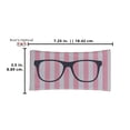 thumbnail image 3 of 2 Pack Slip In Eyeglass Case Soft Squeeze Top Pouch For Women Men, Medium To Large Glasses, 3 of 7
