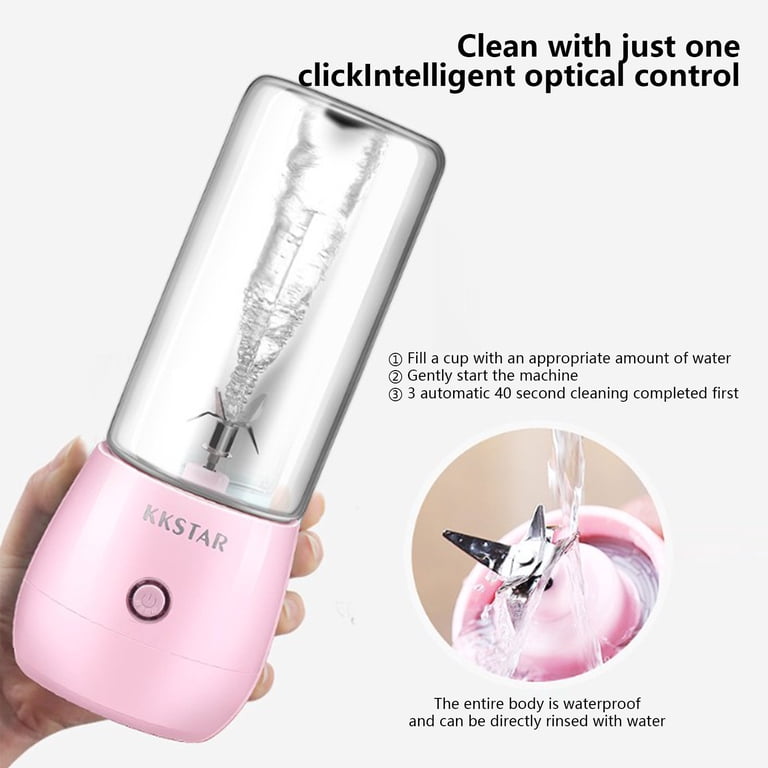 lulshou Portable Blenders, Size Juicer Cup for Shakes, Baby Food Mixing  Machine,USB Rechargeable with Six Slices, for Sports Travel and Outdoors -  Walmart.com