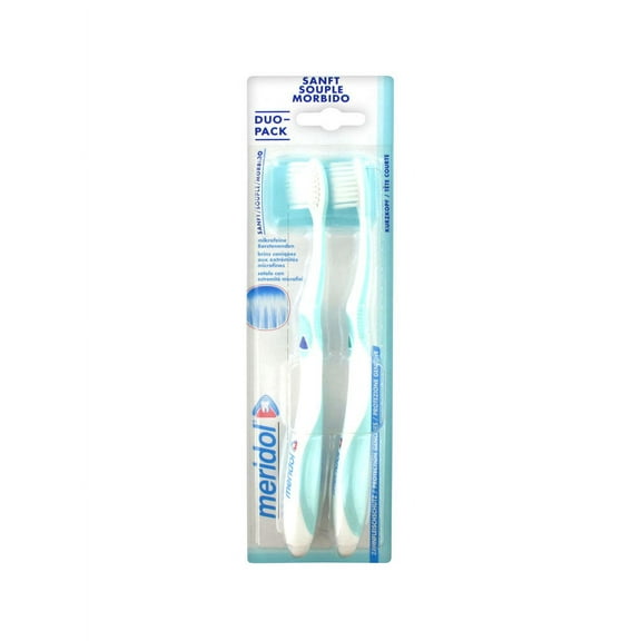 Meridol Duo-Pack Soft Toothbrushes
