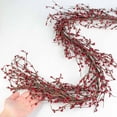 thumbnail image 4 of Factory Direct Craft 54″ Burgundy Pip Berry Garland – Rustic Indoor Fall & Country Decor, 4 of 4