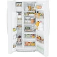 thumbnail image 2 of GE APPLIANCES GSS23GGPWW side by side freestanding refrigerator, 2 of 5