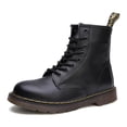 thumbnail image 1 of Boots British High-Top de piel sintética para hombre - Negro, 1 of 6