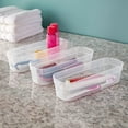 thumbnail image 5 of Sterilite Narrow Storage Trays for Desktop and Drawer Organizing (24 Pack), 5 of 10