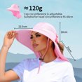thumbnail image 3 of Yuarrent Y Sombrero De Sol Con Protección UV Funcional Para Mujer S Sombreros Divertidos Para El Sol Al Aire Libre Para Mujer Protección Uv Ropa Deportiva, Zapatos púrpura, 3 of 6