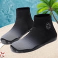 thumbnail image 4 of Zapatos De vadeo unisex Ndcxsfigh Goma suave para playa (41) Negro Gris, 4 of 9