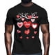 thumbnail image 2 of Camisetas para hombre, camisetas casuales de manga corta con diseño de corazón y rama de árbol, camisetas gráficas para hombre, 2 of 8
