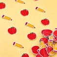 thumbnail image 6 of Banner,Pencil Apple Pattern Pre-strung Cardstock Hanging Decor for Teacher Office Home Semester Begin Party, 6 of 7
