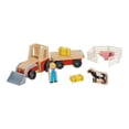 thumbnail image 2 of Melissa & Doug - Classic Wooden Farm Tractor Play Set, 2 of 3