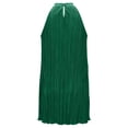 thumbnail image 6 of DHFJKG Casual Halter Dresses For Women Wedding Guest Dress Textured Sleeveless Off The Shoulder Mini Dress Summer Stylish Dresses, 6 of 7