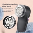 thumbnail image 3 of Rasoir Électrique Rechargeable pour Vêtements Blanc, 3 of 8
