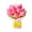 D, variante sur Ornement de Bureau Décor Mignon Fleurs en Résine Artisanat Ornements 1.5X1.5X1.9Cm Petit Bouquet de Fleurs Artificielles Figurines Accents Décoratifs de Bureau pour Décoration de Table à la Maison (Styles Assortis) Val Extérieur