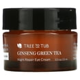 thumbnail image 1 of Tree To Tub, Ginseng Green Tea, Retinol Night Repair Eye Cream, 0.5 oz (15 ml), 1 of 9