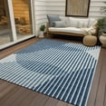 thumbnail image 6 of Addison Rugs Chantille Indoor/Outdoor Transitional Geometric, Abstract Blue Washable Rectangle Rug, 5' x 7'6", 6 of 6