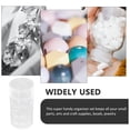 thumbnail image 2 of KAKOWELY 5 Layer Big Cylinder Stackable Transparent Round Plastic Cosmetics Jewelry Beads Sewing Pills Storage Container Box,5.24"X2.76"X2.76", 2 of 5