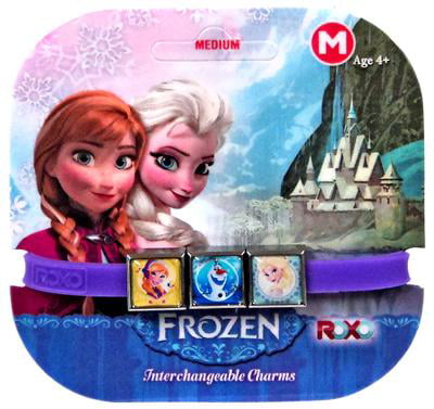 FROZEN  ELSA AND ANNA CHARM BRACELET,SIZE ADJUSTABLE 4 TO 7 YEAR GIFT BOX PARTY 