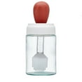 thumbnail image 1 of Storage Containers Storage Container Oil Dispenser with Brush Glass Olive Oil Dispenser for Kitchen 2 in 4 Oil Dispenser Bottle with Silicone Basting Brush for Cooking Vinegar Bbq Grill Frying, 1 of 7