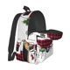 thumbnail image 5 of Disketp Vintage Buffalo Plaid Christmas Camper Mochila Escolar de Gran Capacidad y Peso Ligero, Mochila de Viaje Ideal para Escuela, Trabajo y Uso Diario, Cómoda y con Estilo, 5 of 8