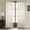 Beige, variant on Dtwnek 2 Panels Sheer Curtains Set Light Filtering Window Curtains for Living Room, Bedroom, 100" x 84", Light Gray