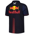 thumbnail image 3 of Youth Castore Max Verstappen Navy Red Bull Racing 2023 Driver Edition Quarter-Zip Polo, 3 of 3