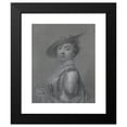 thumbnail image 2 of Frans van der Mijn 20x24 Black Modern Framed Museum Art Print Titled - Portrait of an Elegant Lady (1750-70), 2 of 5