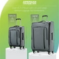 thumbnail image 3 of American Tourister Dash XLT 2 piece Softside Spinner Luggage Set - (20/28) Graphite, 3 of 12