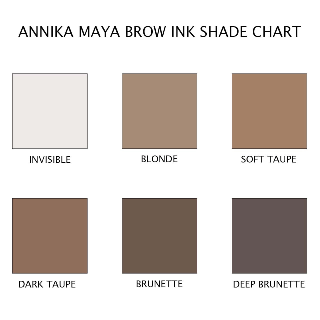 Annika Maya Brow Ink