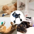 thumbnail image 4 of Wheel Adjustable Rear Support Wheelchair for Small Dogs, 4 of 6
