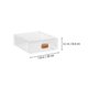 thumbnail image 2 of Storage Box with Drawers Jewelry Sundries Cases Desktop Storage Transparent Pet Material Easy Open and Close 1Pcs, 2 of 4