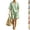 20# Green, variant on Women's 2 Piece Set Short Sleeve V Neck Striped Top and Loose Shorts Casual Summer Loungewear Outfits Red XXL