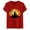 A329 Red, variant on Glisme Halloween Tops For Women Graphic Print Short Sleeve Crew Neck Shirt Party Comfortable Women T Shirt Size L Black