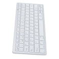 thumbnail image 1 of Teclado de Computadora ANGGREK Español Blanco Plateado 78 Teclas, 1 of 7